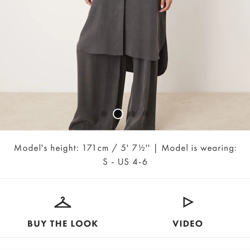 Elegant Gray Women's Pants